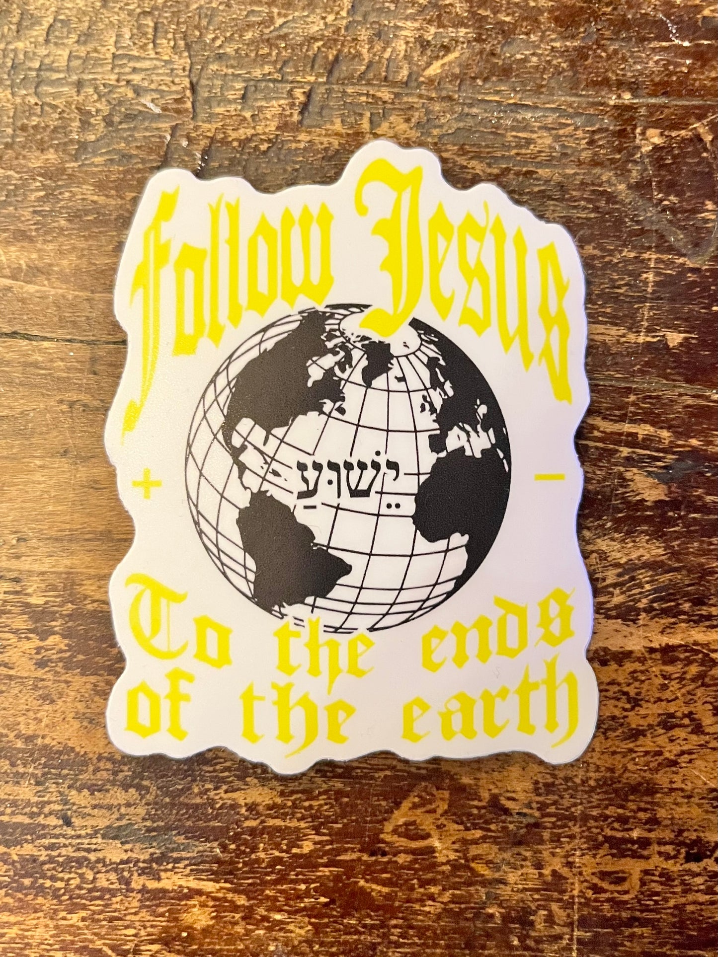 Follow Jesus Sticker
