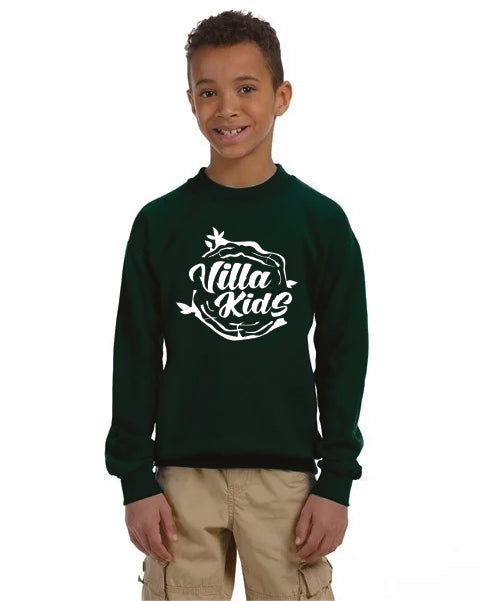 Kids Villa Kids Crewneck Forest Green
