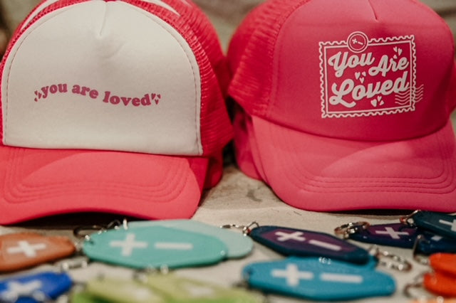 You Are Loved Stamp Hat