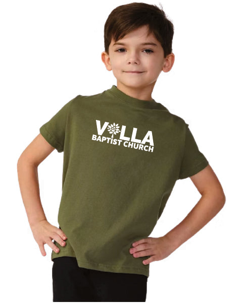 Toddler Villa Short Sleeve Military Green