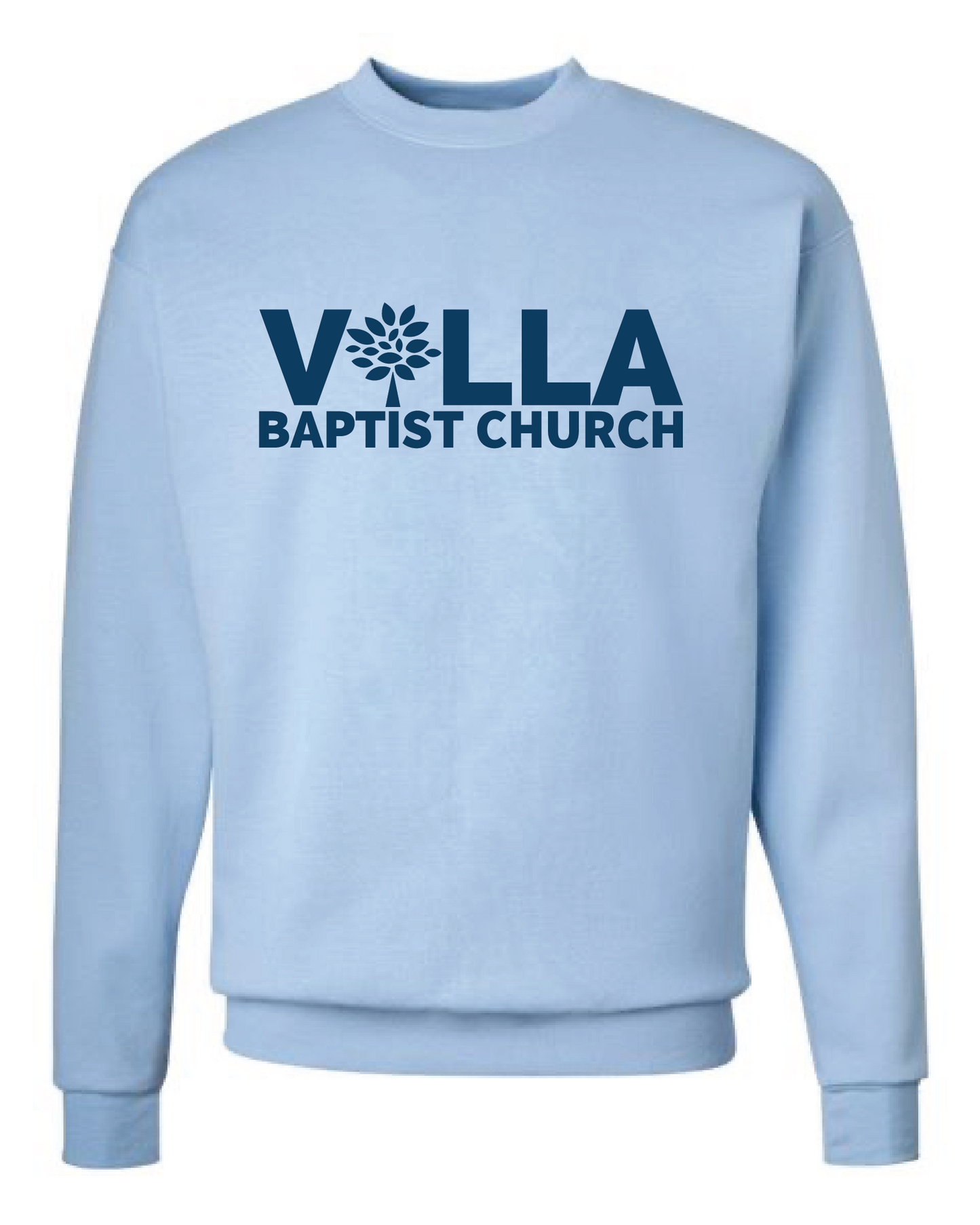 Villa Logo Crewneck Light Blue