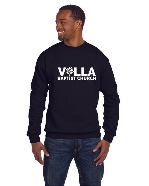 Villa Logo Crewneck Black