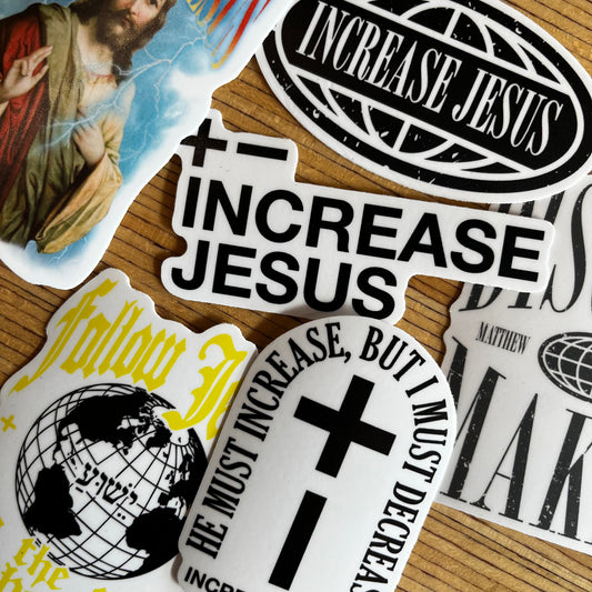 Stickers – Increase Jesus