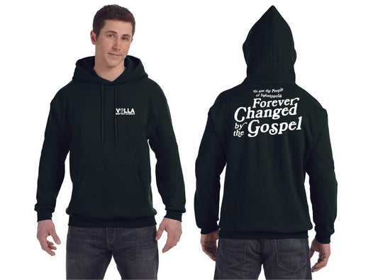 Villa Forever Changed Hoodie Deep Forest Green