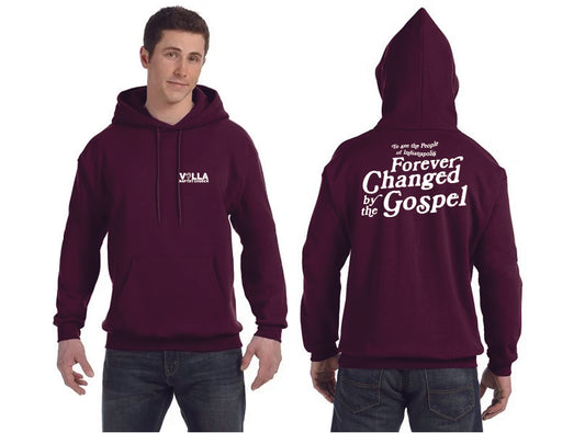 Villa Forever Changed Hoodie Maroon