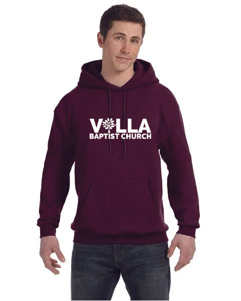 Villa Logo Hoodie Maroon