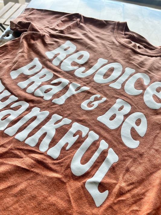 Rejoice Pray and Be Thankful