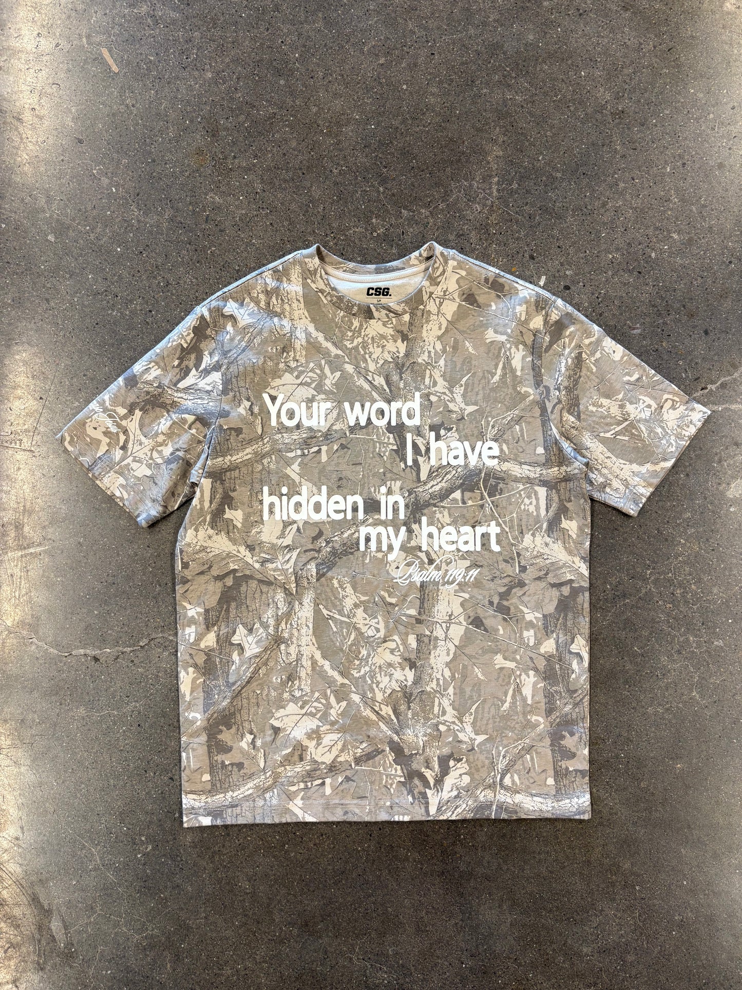 Hidden in my heart