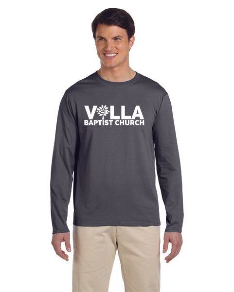 Villa Logo Long Sleeve Charcoal