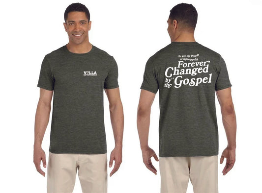 Villa Forever Changed Short Sleeve Military Green Heather