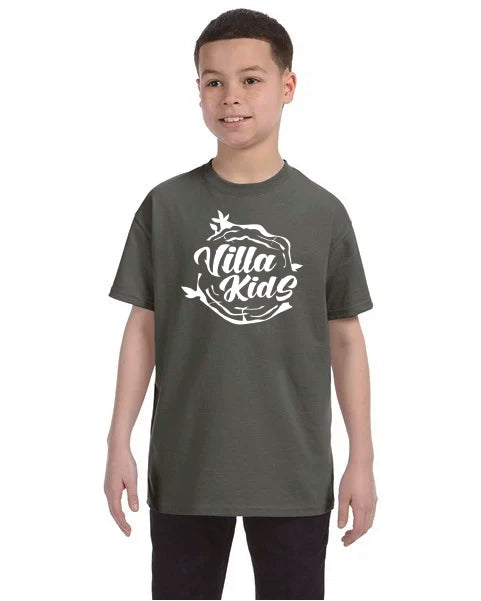 Kids Villa Kids Short Sleeve Military Green