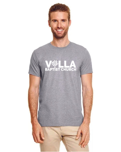 Villa Logo Short Sleeve Graphite Heather