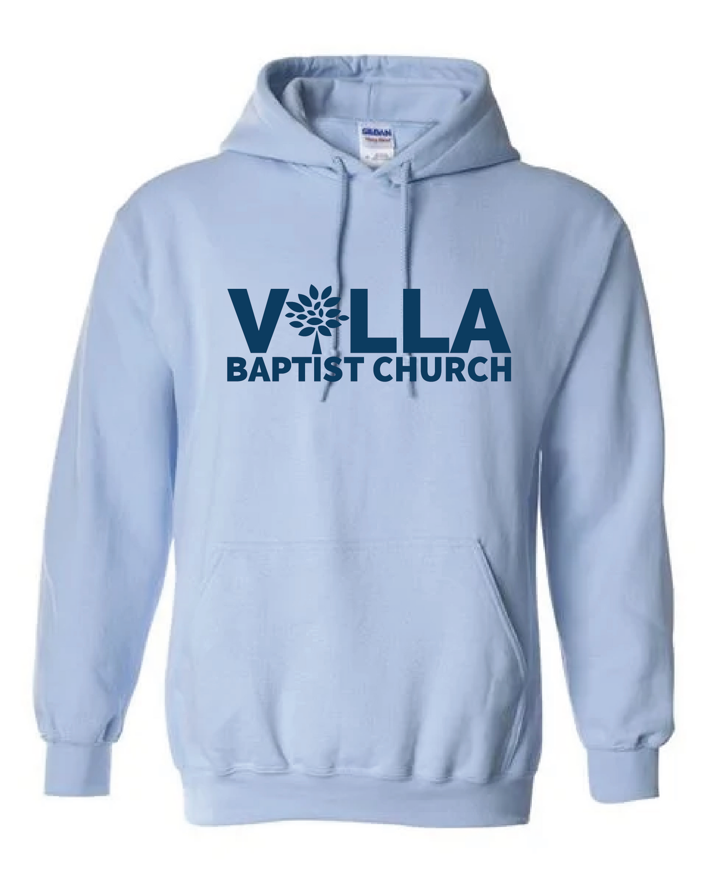 Villa Logo Hoodie Light Blue