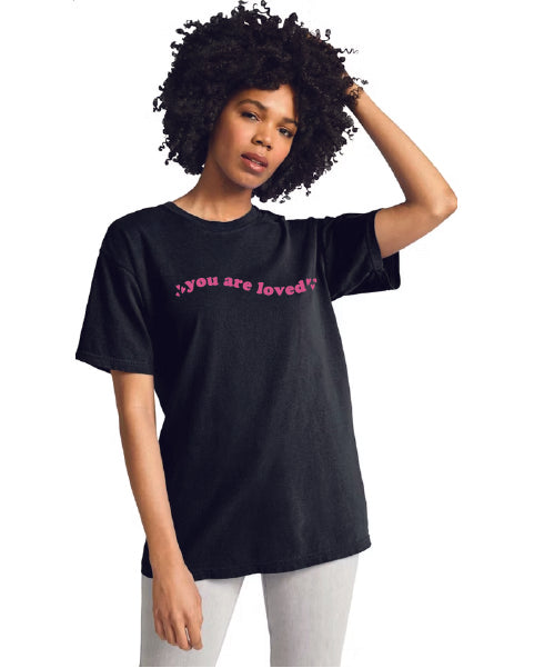 You Are Loved Wave Shirt Black