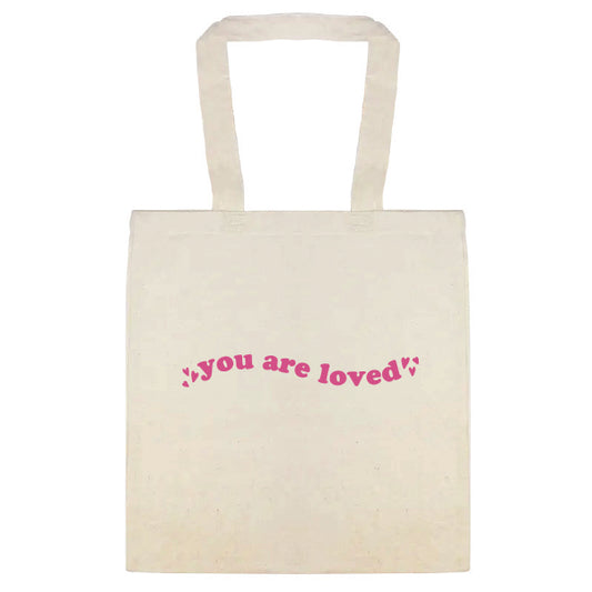 You Are Loved Wave Tote Bag