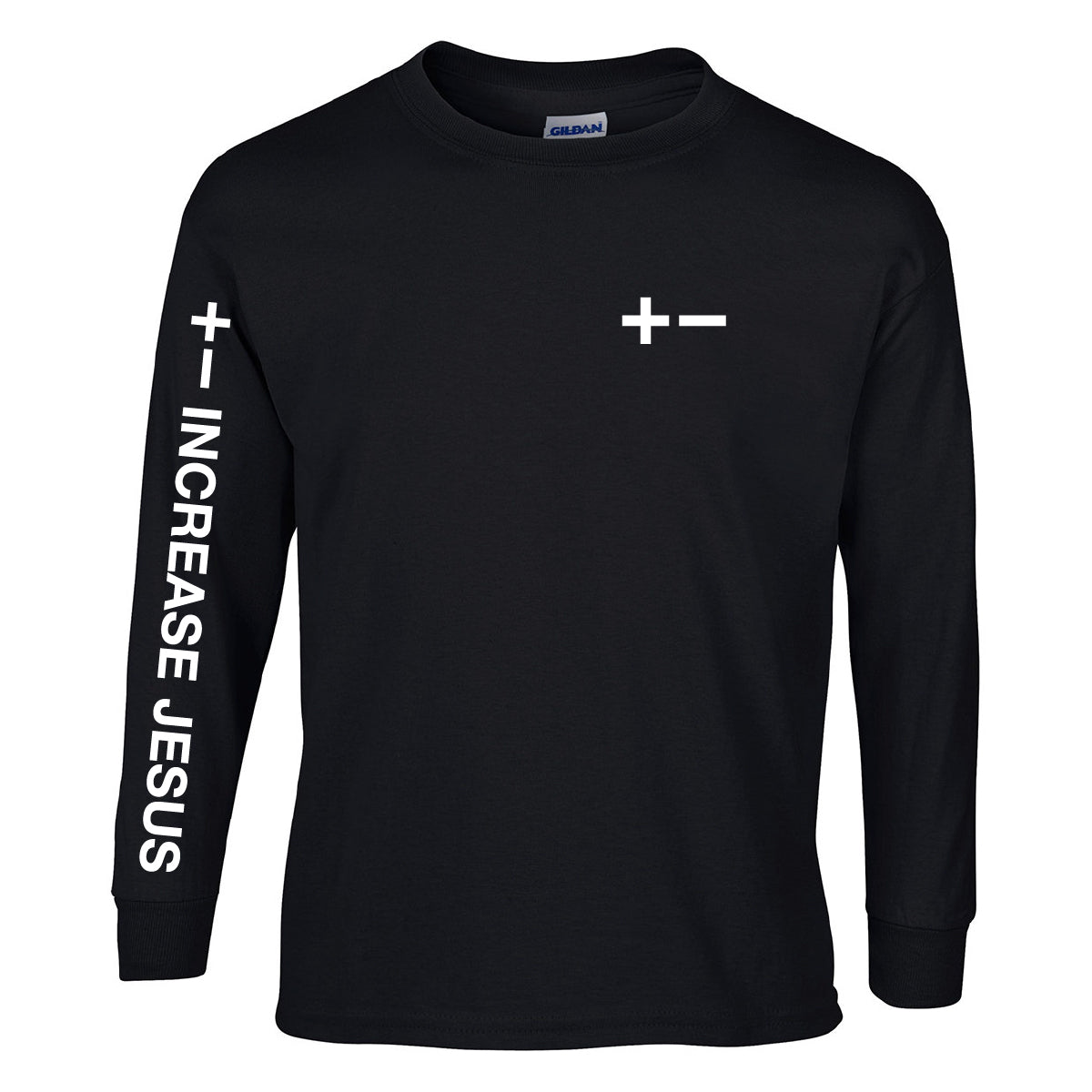 Increase Jesus Logo Tee Long Sleeve